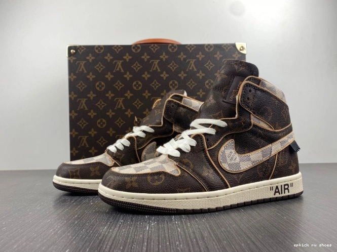 Rep OFF-WHITE 1 LV Air x Jordan 0712